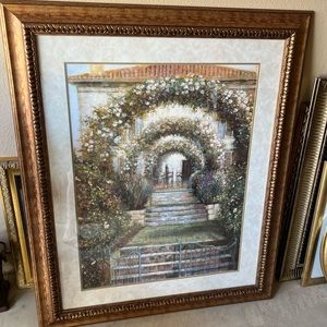 LARGE FRAMED PRINT